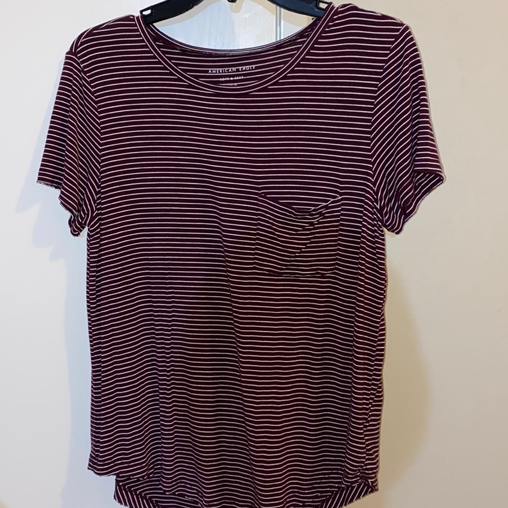 American eagle striped top